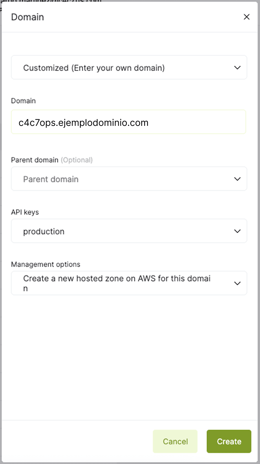 Cómo vincular Dominio creado en C4C7OPS como un subdominio en su proveedor de host web - imagen 1