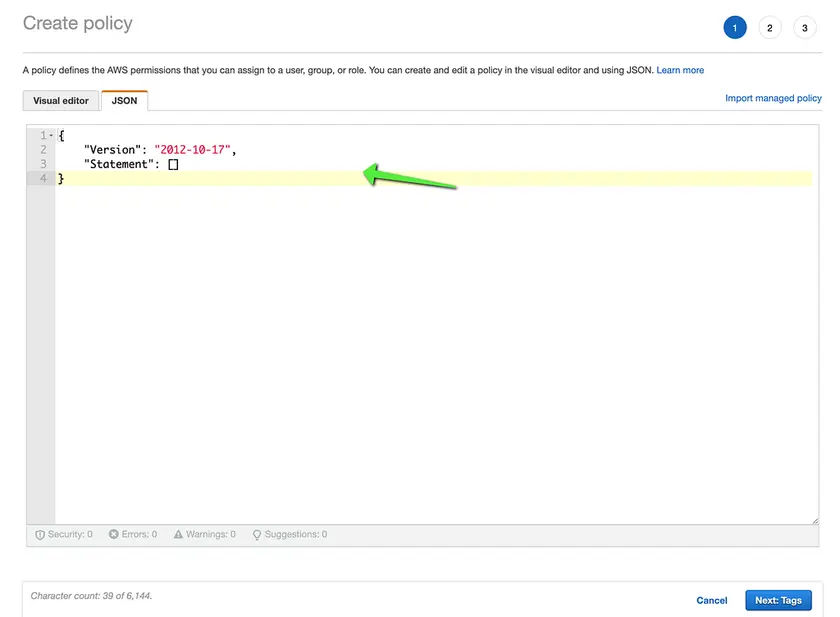 AWS Policies for C4C7OS Integration - imagen 4