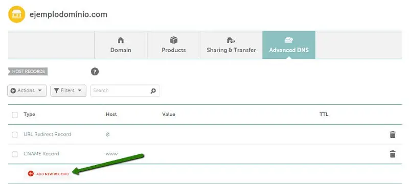 Cómo vincular Dominio creado en C4C7OPS como un subdominio en su proveedor de host web - imagen 11
