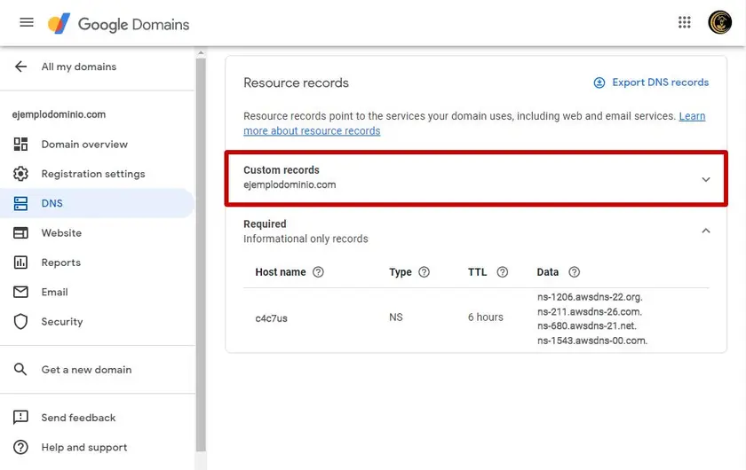 Cómo vincular Dominio creado en C4C7OPS como un subdominio en su proveedor de host web - imagen 6