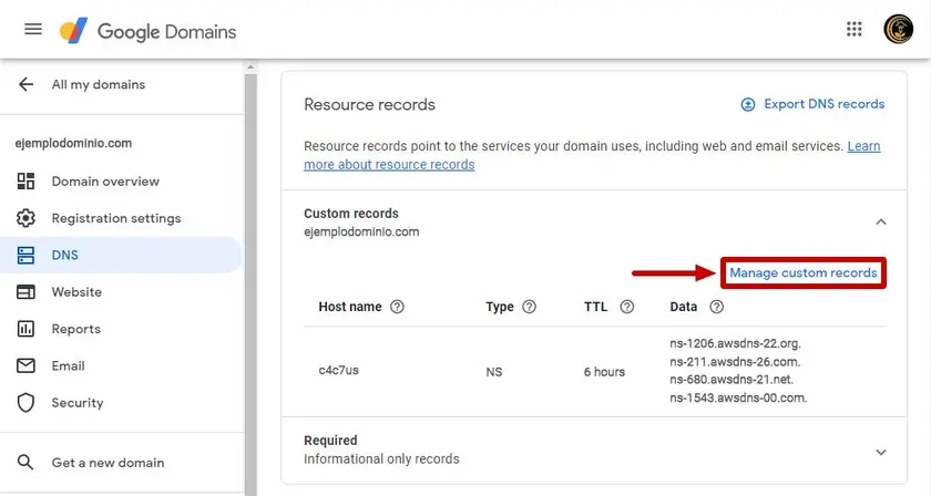 Cómo vincular Dominio creado en C4C7OPS como un subdominio en su proveedor de host web - imagen 7