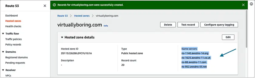 ¿Cómo vinculo con AWS mi dominio en GoDaddy, Google Domains o Namecheap? - imagen 7