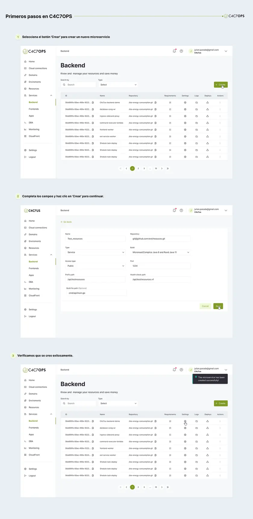 Desplegar un servicio backend HTTP en C4C7OPS - imagen 5