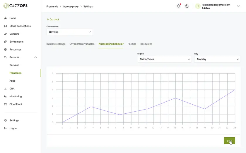 Despliega un repositorio frontend utilizando la consola de C4C7OPS - imagen 9
