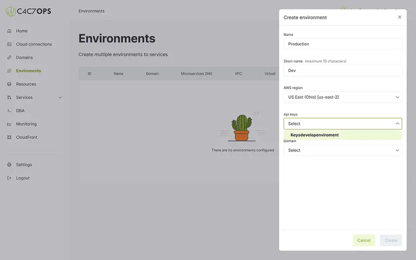 Guía de integración de un proveedor Git y servicios en la nube: Cómo utilizar AWS con C4C7OPS - imagen 18