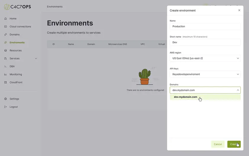 Guía de integración de un proveedor Git y servicios en la nube: Cómo utilizar AWS con C4C7OPS - imagen 19