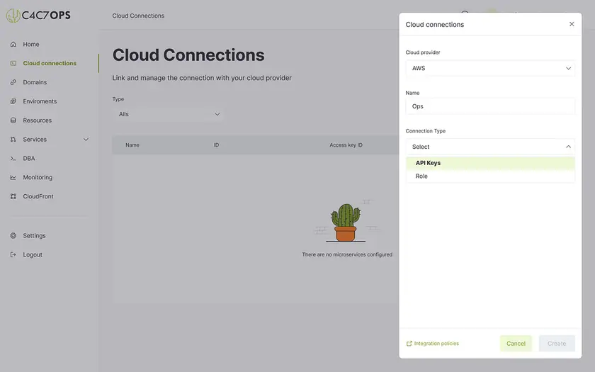 Guía de integración de un proveedor Git y servicios en la nube: Cómo utilizar AWS con C4C7OPS - imagen 7