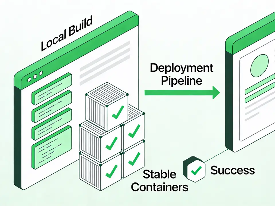 magnific two connected environments via deployment pipeline 55244